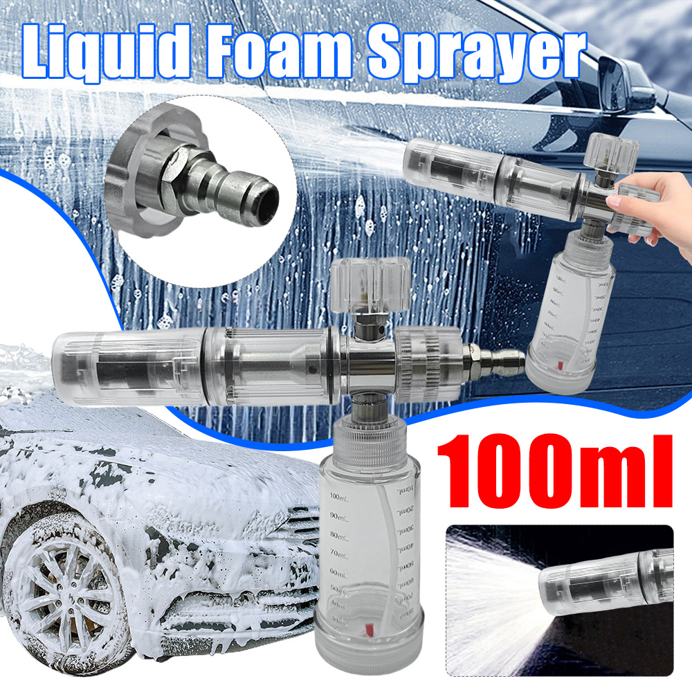 Pressure Washer Foam Gun - 100ml Liquid Foam Sprayer with 1/4