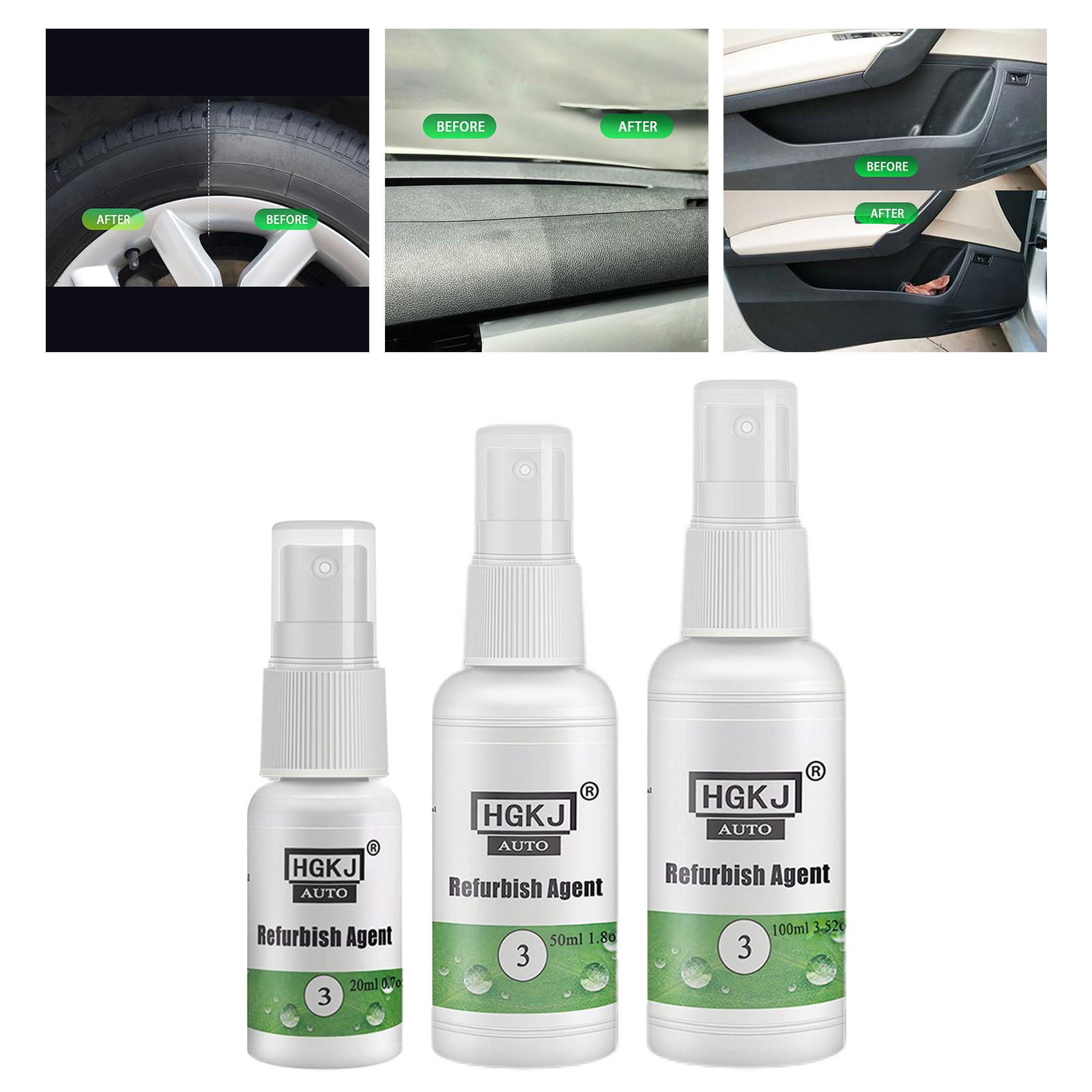 Leather Cleaner Interior - Multi Functional Plastic Restorer Car Plastic