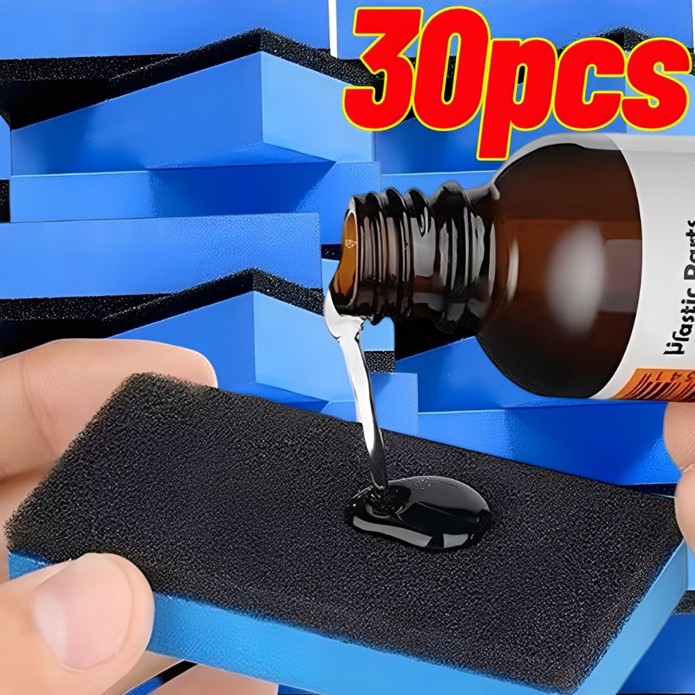 Car Wax Ceramic Coating - 30/1pcs Glass Nano Applicator Pads Polish