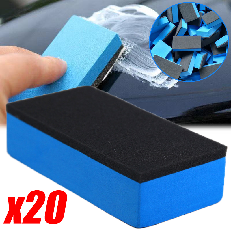 Car Wax Ceramic Coating - 20/5Pcs Car Ceramic Coating Sponge Waxing