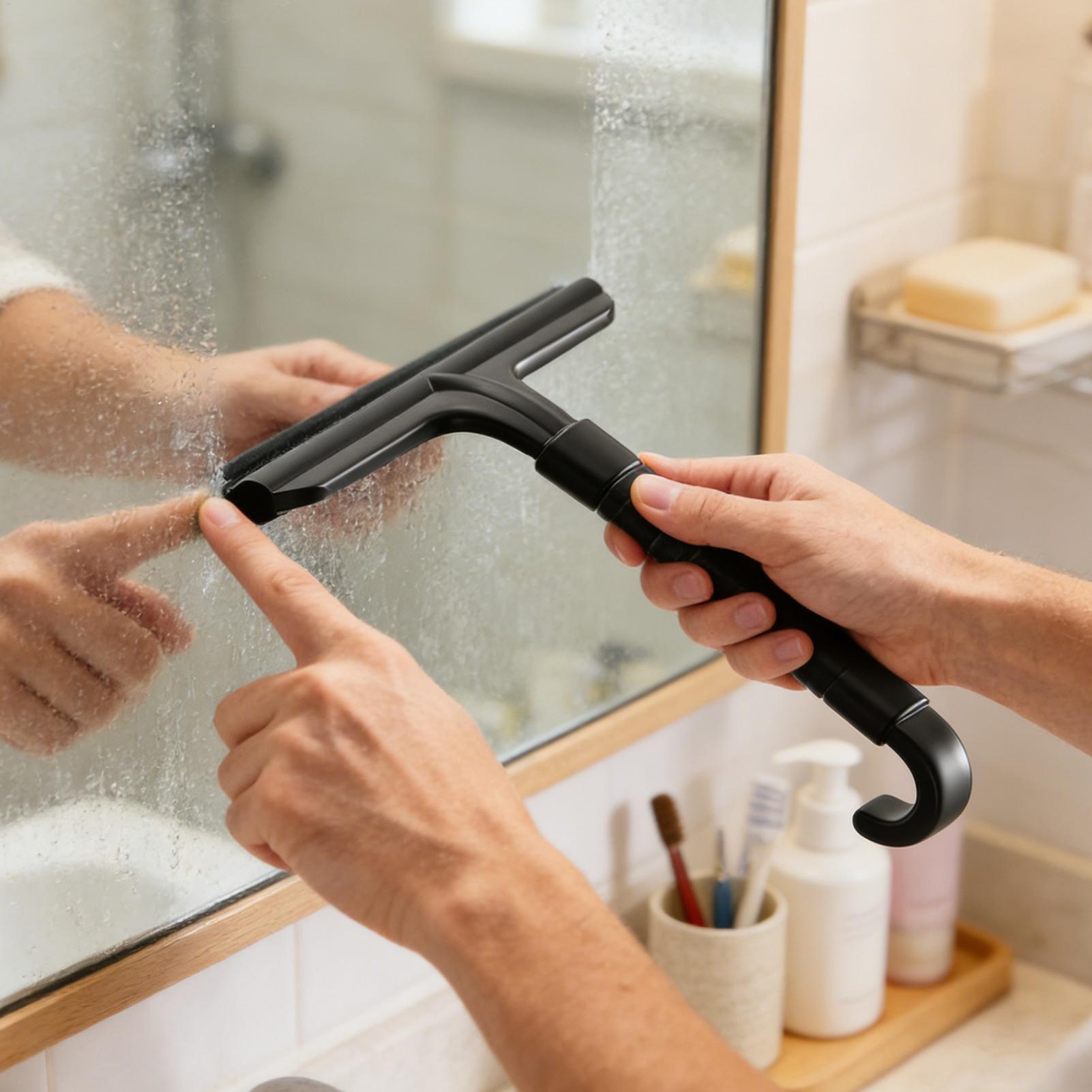 Shower Squeegee Bathroom Glass - Glass Cleaner Streak 评论和价格