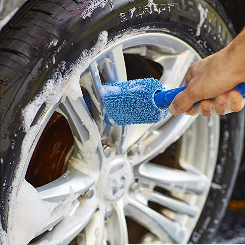 1/2pcs Car Wheel Wash Cleaning - Car Cleaning Brush 评论和价格