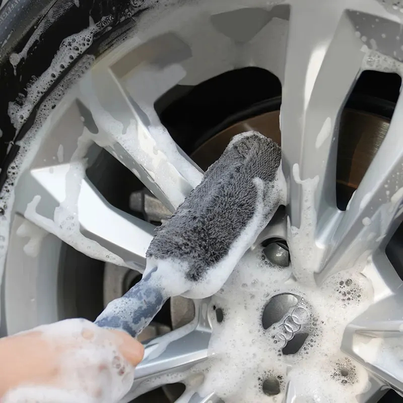 1/2pcs Car Wheel Wash Cleaning - Car Cleaning Brush 评论和价格
