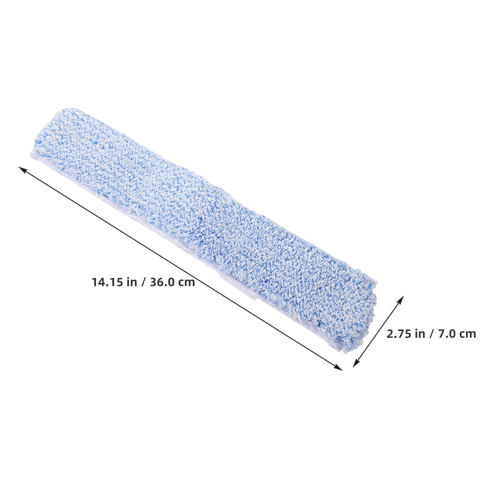 2Pcs Reusable Fabric Mop Pads  - Glass Cleaner Streak 评论和价格