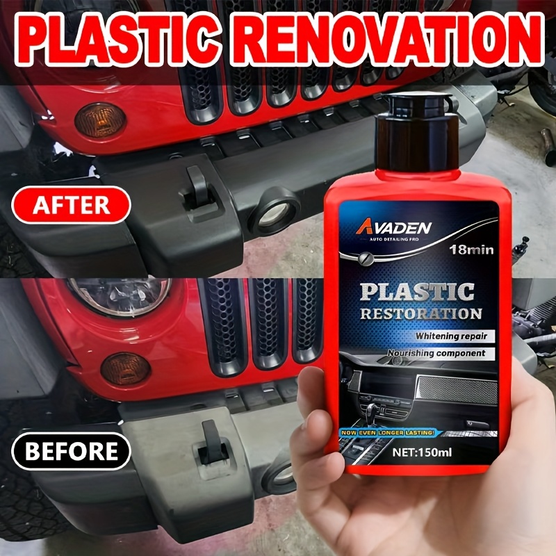 Black Trim Restorer - Unique D - Trim Restorer Plastic 评论和价格