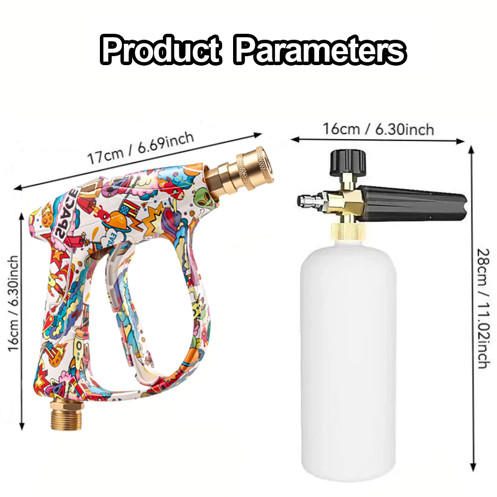 Short Pressure Washer Gun with - Pressure Washer Foam Gun 评论和价格