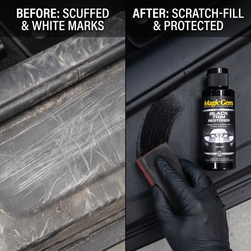 Plastic Restorer For Car Rubbe - Trim Restorer Plastic 评论和价格