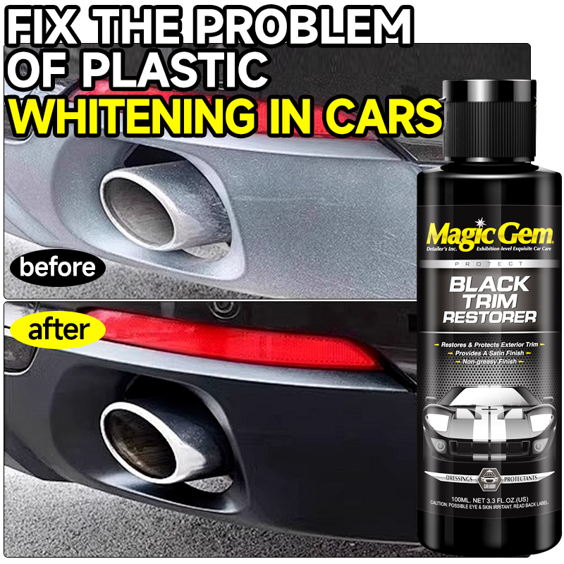 Plastic Restorer For Car Rubbe - Trim Restorer Plastic 评论和价格