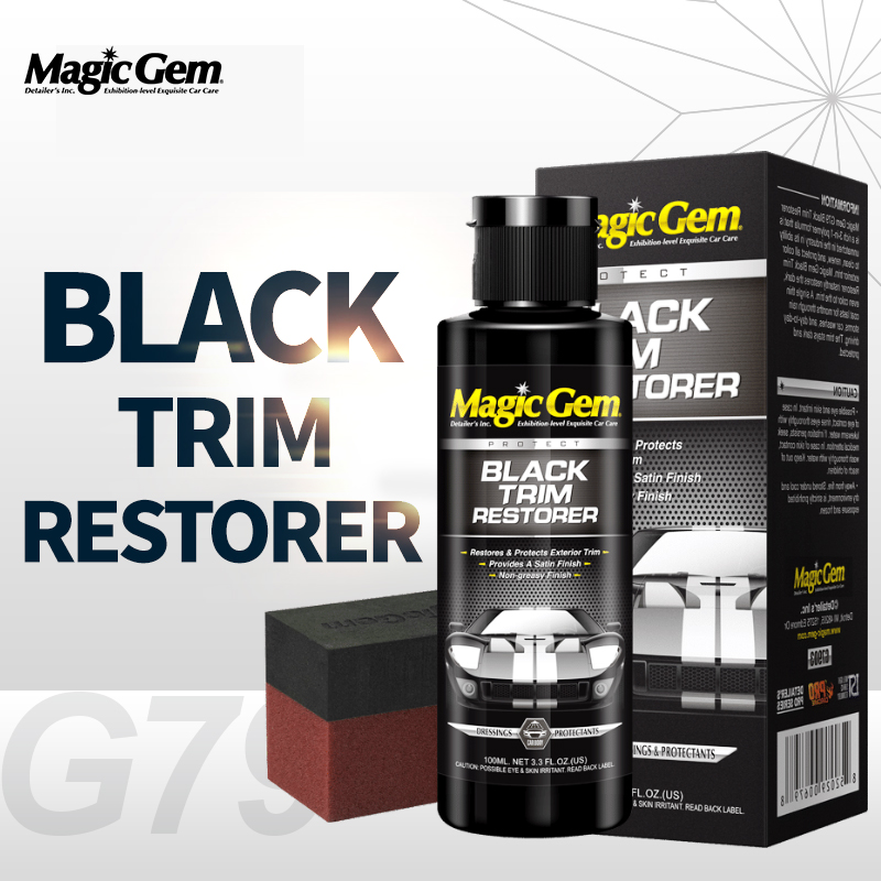Plastic Restorer For Car Rubbe - Trim Restorer Plastic 评论和价格